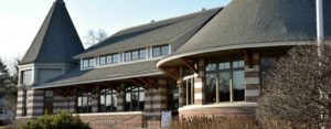 Cos Cob Library exterior